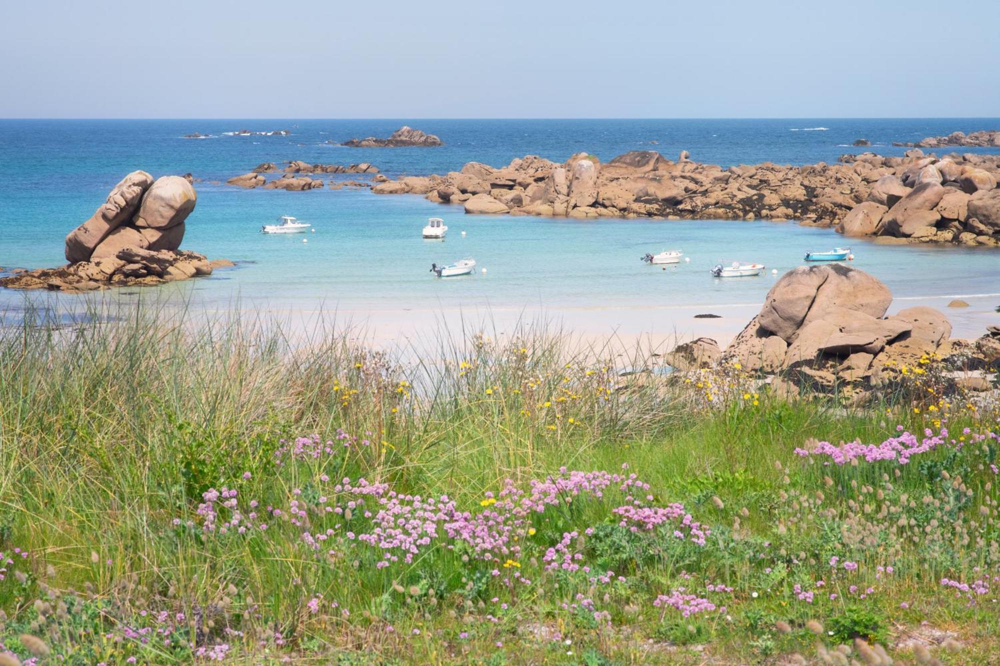 Ty Nevez - Jolie Maison Neuve Avec Petite Vue Mer Saint-Pabu  Bagian luar foto