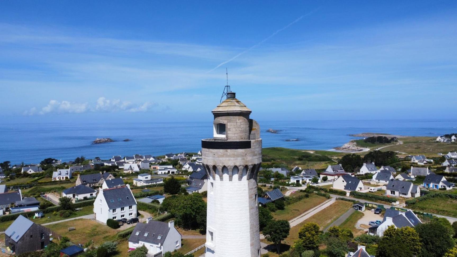 Ty Nevez - Jolie Maison Neuve Avec Petite Vue Mer Saint-Pabu  Bagian luar foto