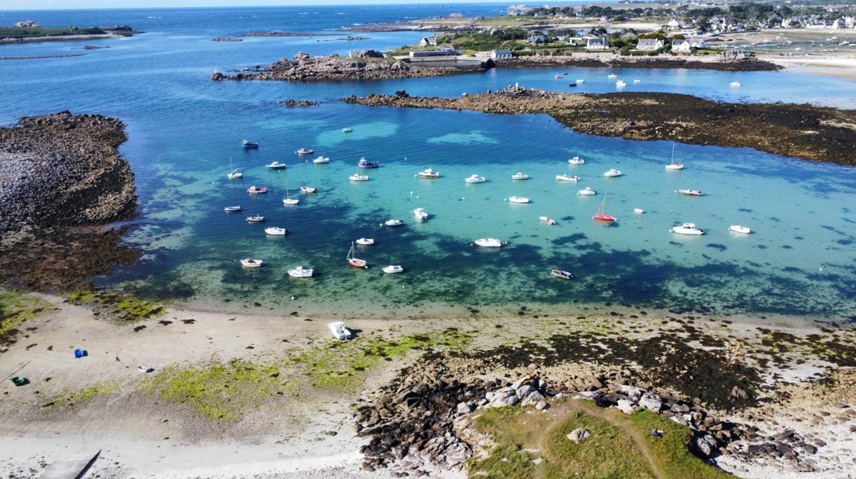 Ty Nevez - Jolie Maison Neuve Avec Petite Vue Mer Saint-Pabu  Bagian luar foto