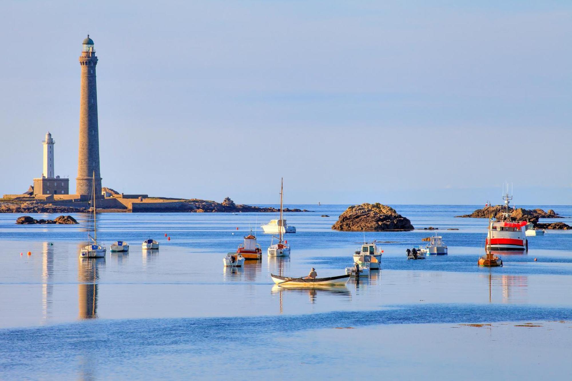 Ty Nevez - Jolie Maison Neuve Avec Petite Vue Mer Saint-Pabu  Bagian luar foto