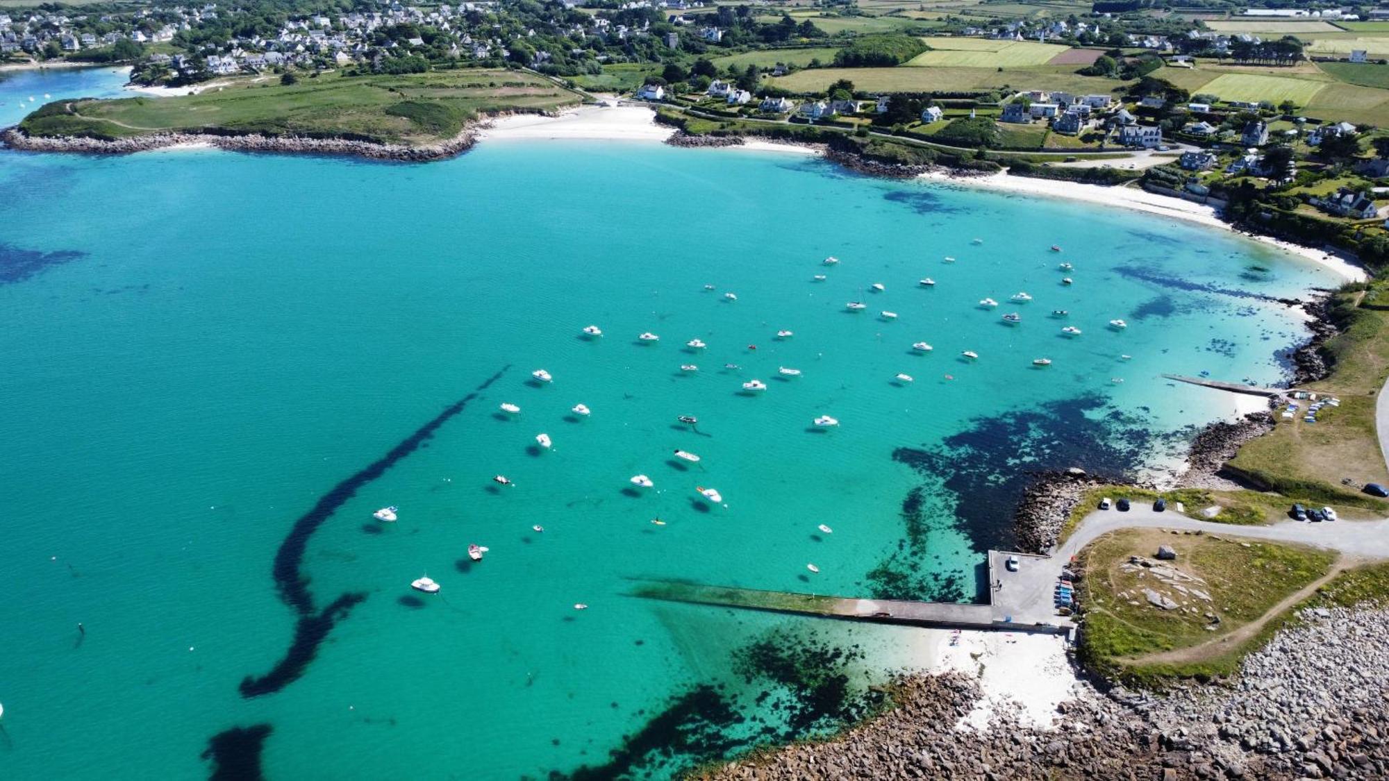 Ty Nevez - Jolie Maison Neuve Avec Petite Vue Mer Saint-Pabu  Bagian luar foto