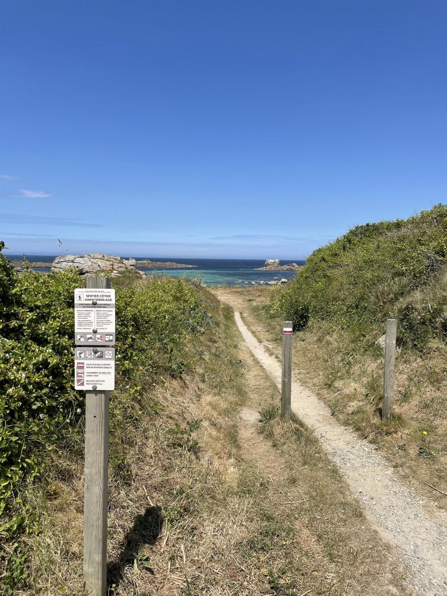Ty Nevez - Jolie Maison Neuve Avec Petite Vue Mer Saint-Pabu  Bagian luar foto